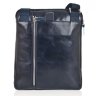 CA1816B2/BLU2 Piquadro Blue Square Вертикальная сумка планшет на плечевом ремне/ телячья кожа /синий - 