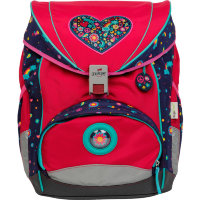405-012 DerDieDas Ergoflex Hippie Love Школьный ранец с наполнением Цветочная любовь
