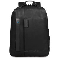 CA3349P15/N Piquadro Pulse Рюкзак с отделением для ноутбука 15” и для Ipad натуральная кожа